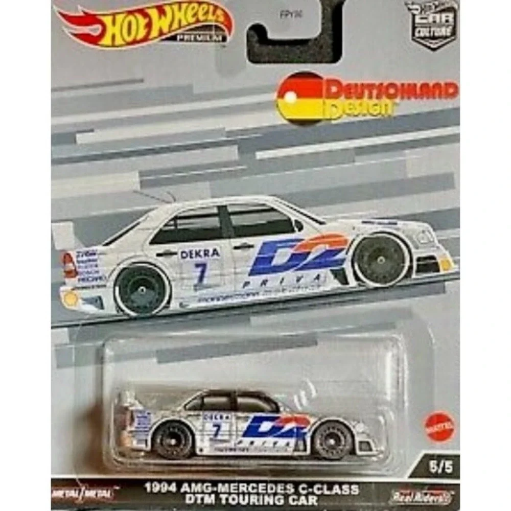 Hot Wheels Premium 1994 AMG-Mercedes C-Class DTM Touring Car Deutschland 5/5 NIP